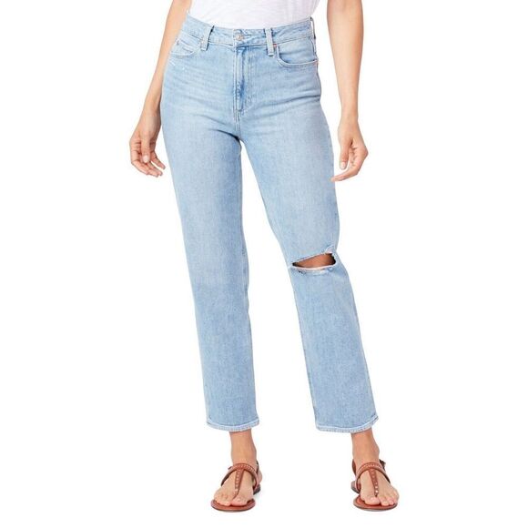 Paige Women's Sz 26 Blue Noella High-Rise Ankle Length Boyfriend Jeans $239 - Picture 9 of 9